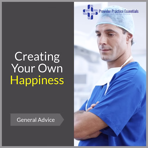 create your own happiness